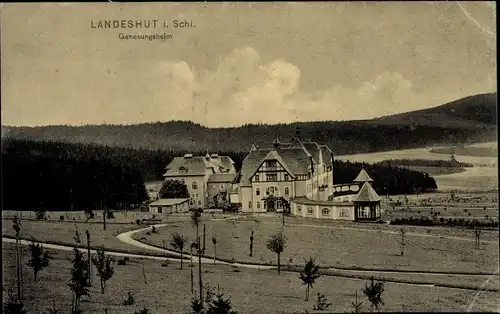 Ak Kamienna Góra Landeshut Riesengebirge Schlesien, Genesungsheim