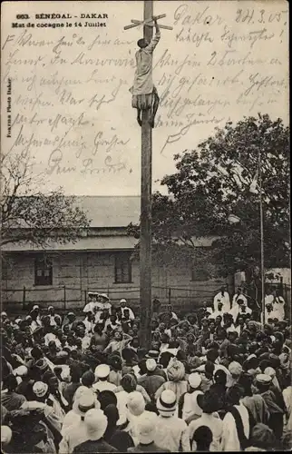 Ak Dakar Senegal, Mat de cocagne le 14 Juillet