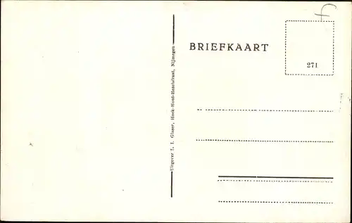 Ak Ubbergen Gelderland Niederlande, Straßenpartie