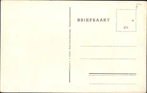 Ak Beek Gelderland Niederlande, Straßenpartie, Straßenbahn