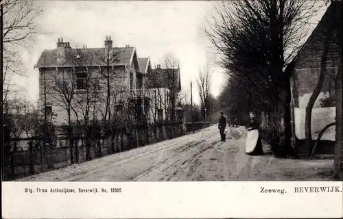 Ak Beverwijk Nordholland Niederlande, Zeeweg