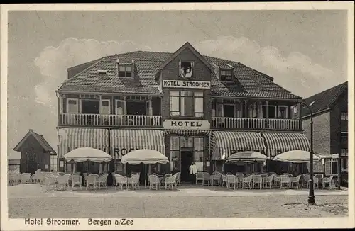 Ak Bergen aan Zee Nordholland, Hotel Stroomer