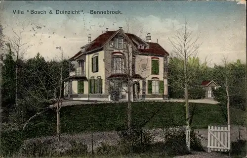 Ak Bennebroek Nordholland Niederlande, Villa Bosch & Duinzicht