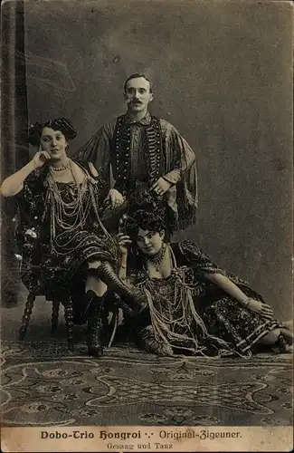 Ak Dobo Trio Hongroi, Original Zigeuner, Gesang und Tanz
