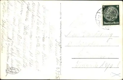 Ak Küssen ist keine Sünd, Kuh mit Kalb, Gebirge