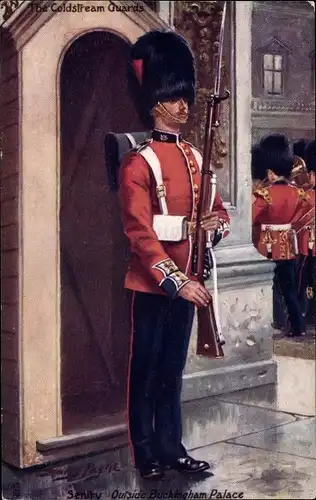 Künstler Ak Payne, Harry, London City, Coldstream Guards, Buckingham Palace