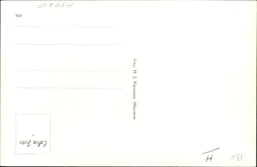 Ak Meeuwen Nordbrabant Niederlande, Ned. Herv. Kerk