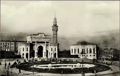 Ak Konstantinopel Istanbul Türkei, Place Bayazid