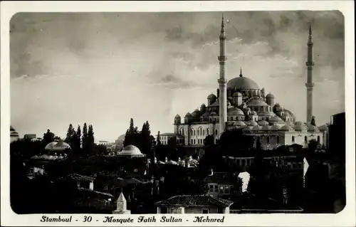 Ak Konstantinopel Istanbul Türkei, Mosquée Fatih Sultan Mehnred