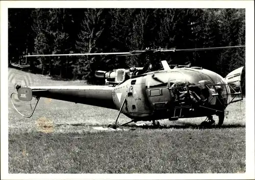 Foto Österreichischer Militärhubschrauber, Aerospatiale SA 319