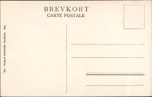 Ak Stockholm Schweden, Karl XIIIs torg.