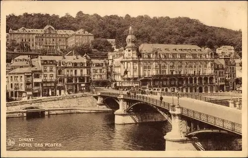 Ak Dinant Wallonien Namur, Hotel des Postes