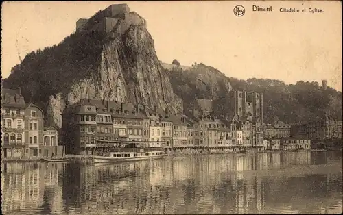 Ak Dinant Wallonien Namur, Citadelle et Eglise