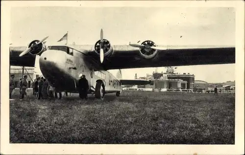 Ak Lyon, Port Aerien de Bron, Quadrimoteur Commercial, Zivilflugzeug