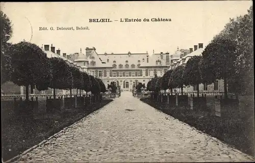 Ak Beloeil Wallonien Hennegau, L'Entree du Chateau