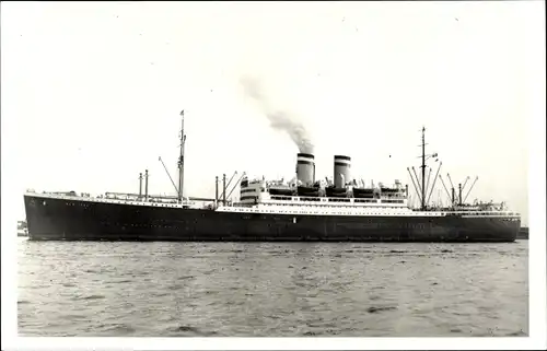 Foto Dampfer New York, HAPAG