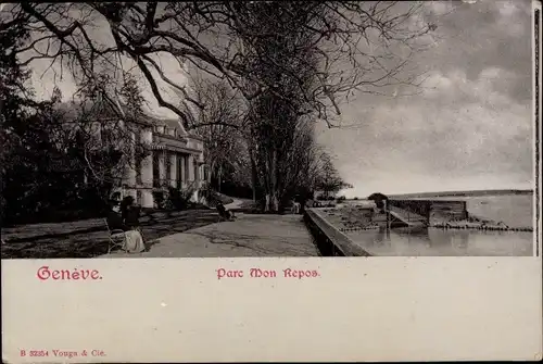 Ak Genève Genf Schweiz, Parc Mon Repos