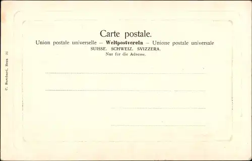 Passepartout Ak Genève Genf Stadt, Marché sur le pont de L'Ile