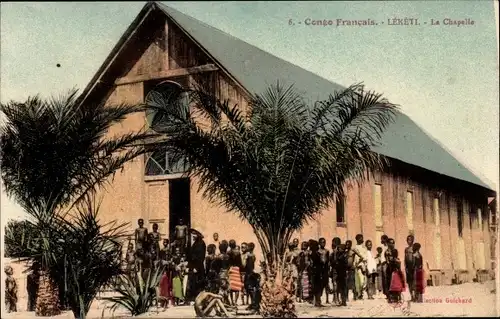 Ak Lékéti Franz. Kongo, La Chapelle