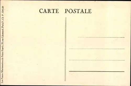Ak Yaounde Kamerun, L'Ecole des Filles, Mädchenklasse