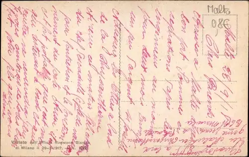 Ak Valletta Malta, John's Church, Kirche, Innenansicht, Altar