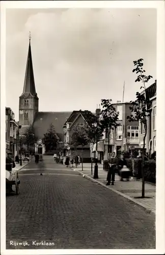 Ak Rijswijk Südholland Niederlande, Kerklaan