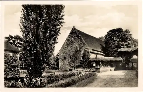 Ak Riesa an der Elbe Sachsen, Klosterhof