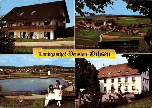 Ak Herrischried am Hotzenwald, Landgasthof-Pension Ochsen, Panorama