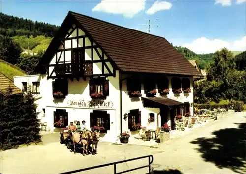 Ak Schenkenzell im Schwarzwald, Pension Waldblick