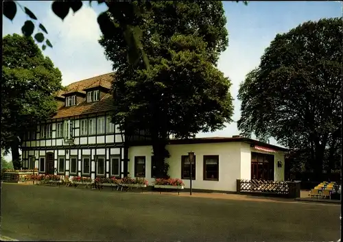 Ak Leckermühle Bohmte in Niedersachsen, Gasthof Zu den drei Linden