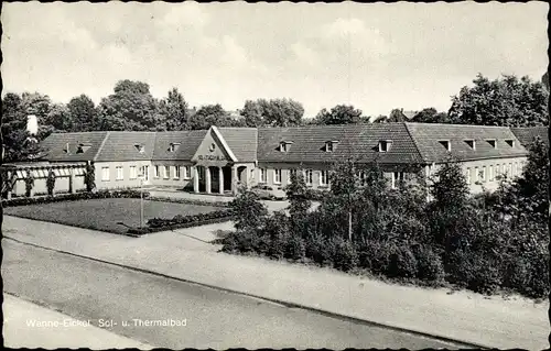 Ak Wanne Eickel Herne im Ruhrgebiet, Sol- und Thermalbad