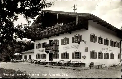 Ak Kronwitt Bad Feilnbach in Oberbayern, Gasthaus Kistlerwirt