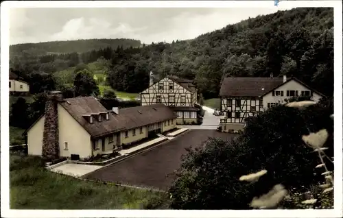 Ak Emmershausen Weilrod im Weiltal Taunus, Erholungsheim I.G. Bau-Steine-Erden, Emmershäuser Mühle