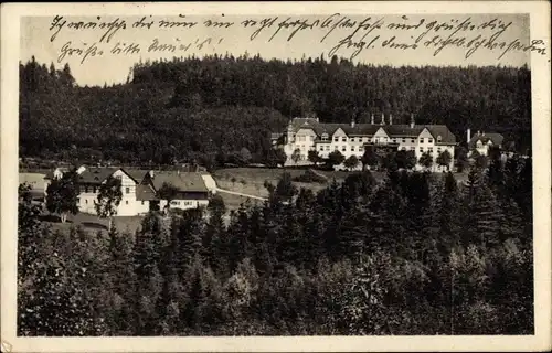 Ak Adorf im Vogtland, Leipziger Heilstätte