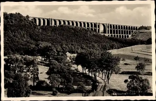 Ak Mylau Reichenbach im Vogtland, Göltzschtalbrücke
