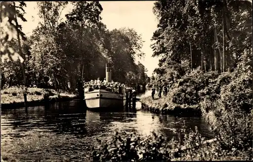 Ak Altruppin Neuruppin in Brandenburg, Partie an der Schleuse