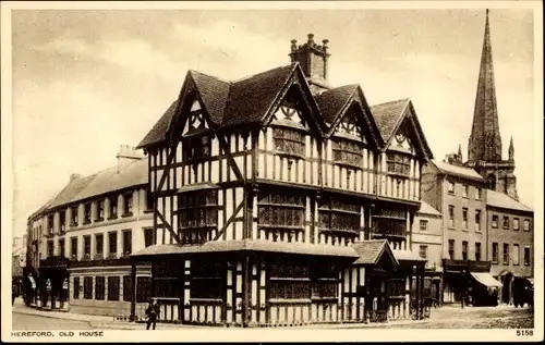 Ak Hereford West Midlands England, Old House