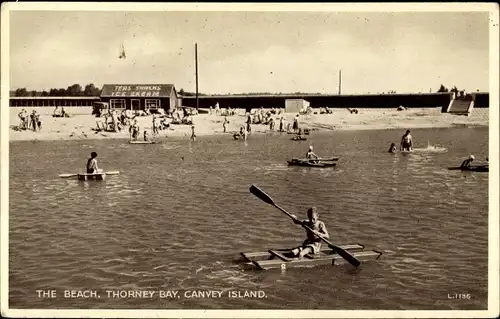 Ak Canvey Island England East, The Beach, Thorney Bay