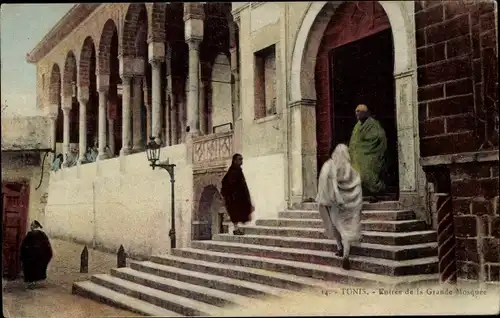 Ak Tunis Tunesien, Entree de la Grande Mosquee