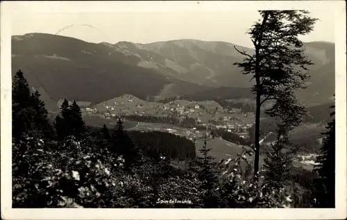 Foto Ak Spindleruv Mlýn Spindlermühle Spindelmühle Riesengebirge Region Königgrätz, Panorama