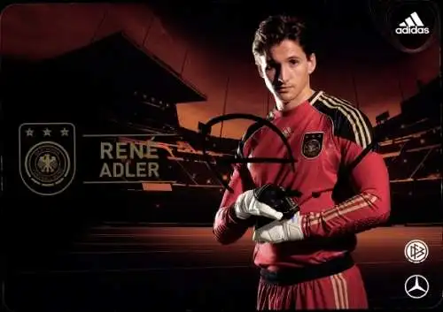 Sammelbild Fußballspieler Rene Adler, Deutsche Nationalmannschaft