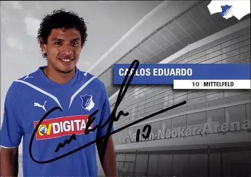 Sammelbild Fußballspieler Carlos Eduardo, TSG 1899 Hoffenheim