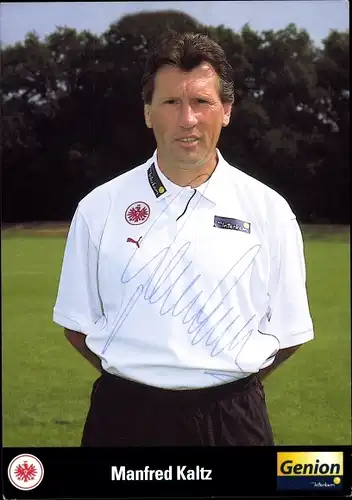 Sammelbild Fußballspieler und Trainer Manfred Kaltz, Eintracht Frankfurt