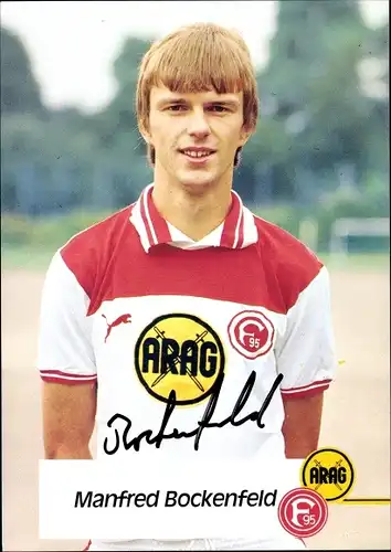 Ak Fußballspieler Manfred Bockenfeld, Fortuna Düsseldorf