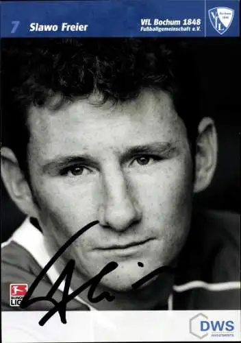 Sammelbild Fußballspieler Salwo Freier, VfL Bochum