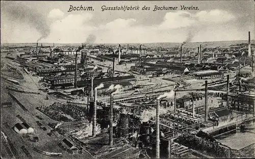 Ak Bochum im Ruhrgebiet, Gussstahlfabrik des Bochumer Vereins