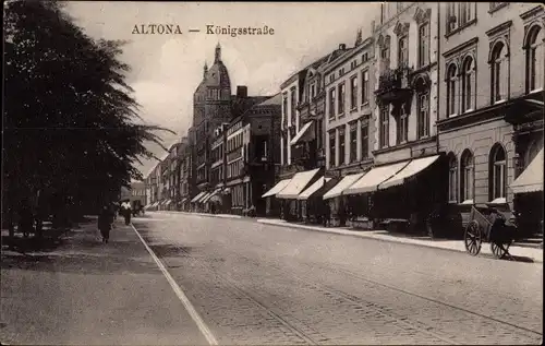 Ak Hamburg Altona, Königstraße