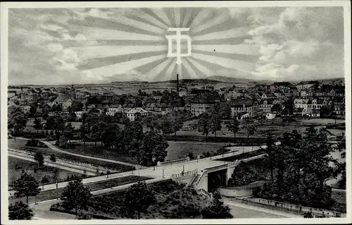 Ak Rodewisch im Vogtland Sachsen, 1. Vogtl. Gauturnfest 1932