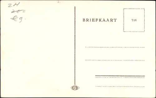 Ak Leerdam Südholland, Teilansicht