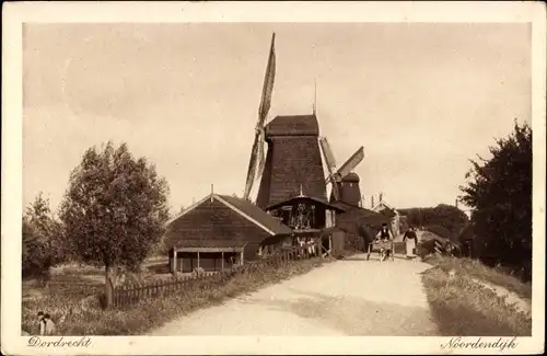 Ak Dordrecht Südholland Niederlande, Noordendijk